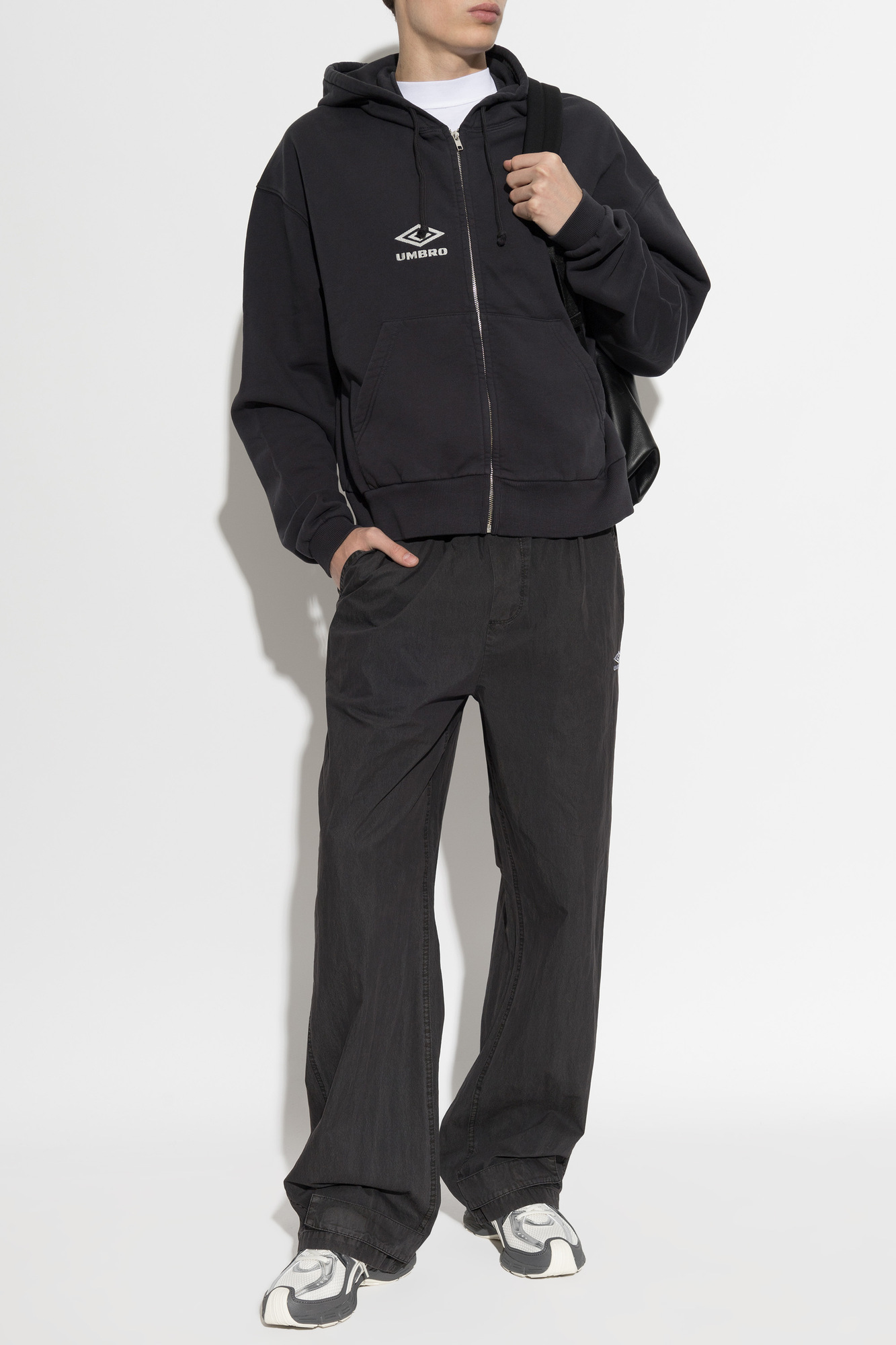 最終値下げ fekete umbro gathered hoodie vest Umbro Hoodie | Men's | Vitkac